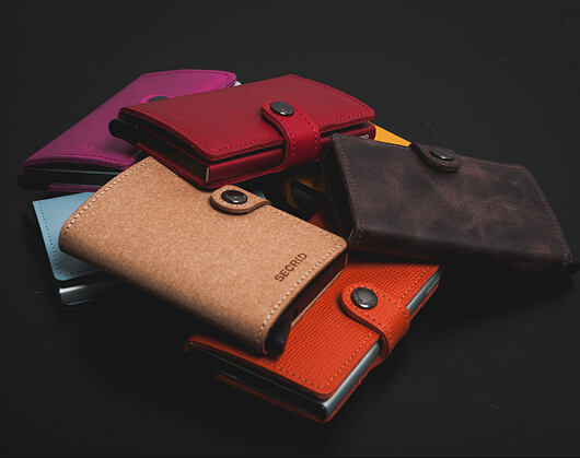 Geldbörse Secrid Miniwallet Original Red/Red