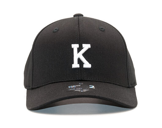 Kappe State of WOW ALPHABET - Kilo Baseball Cap Crown 2 Black/White Strapback