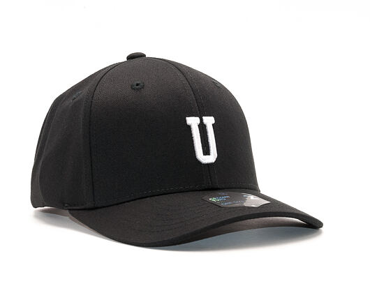 Kappe State of WOW ALPHABET - Uniform Baseball Cap Crown 2 Black/White Strapback