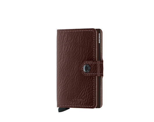 Geldbörse Secrid Miniwallet Veg Espresso Brown