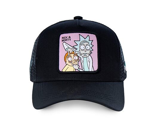 Kappe Capslab - Trucker Rick und Morty - Schwarz / Lila