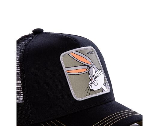 Kappe Capslab - Trucker Looney Tunes - Bugs Bunny - Schwarz