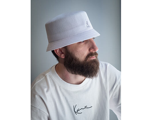 Hut Kangol Tropic Bin White