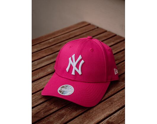 Damen Kappe New Era - MLB Essential 9FORTY - NY Yankees - Pink / White