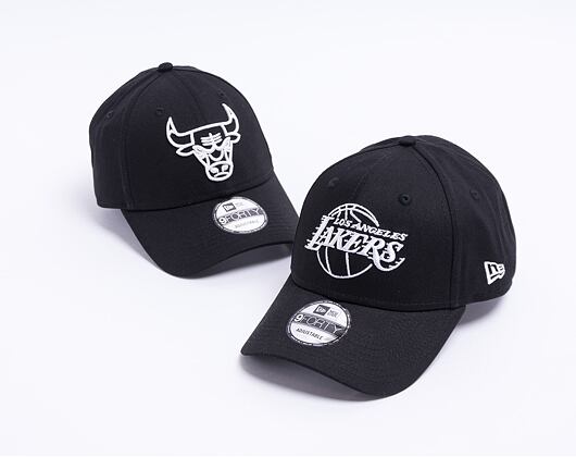 Kappe New Era 9FORTY NBA Essential outline Chicago Bulls Strapback Black
