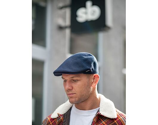 Schiebermütze Kangol Bamboo 507 Dk Blue