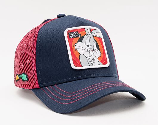 Kappe Capslab - Trucker Looney Tunes - Bugs Bunny v.4 Trucker - Navy / Red