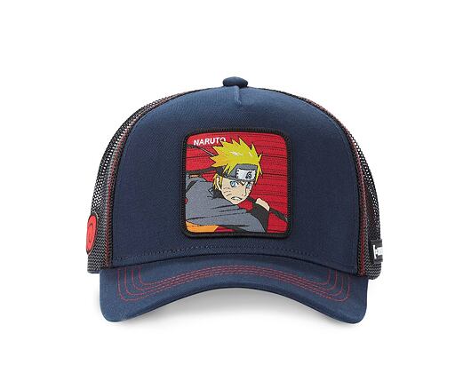 Kappe Capslab Naruto - Uzumaki Naruto v.3 Trucker Navy / Black