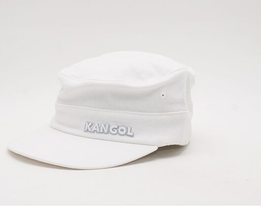 Kappe Kangol - Cotton Twill Army Cap - White