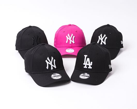 Damen Kappe New Era - MLB Essential 9FORTY - NY Yankees - Pink / White