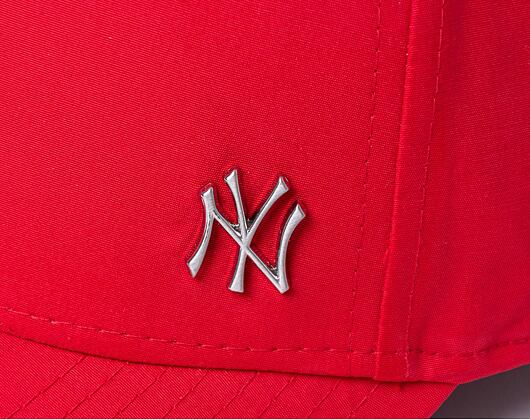 Kappe New Era 9FORTY Flawless Essential Logo - NY Yankees - Scarlet
