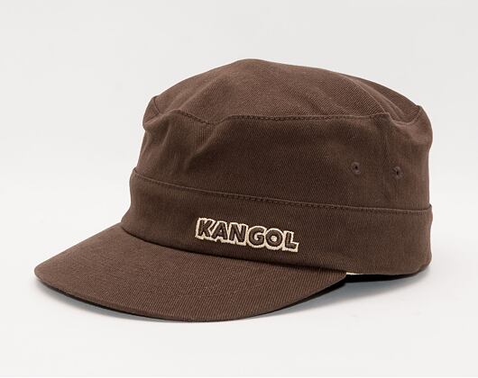 Kangol - Cotton Twill Army Cap - Brown