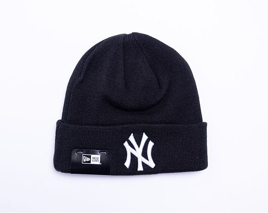 Mütze New Era - MLB Essential Cuff Knit Beanie - NY Yankees - Black / White