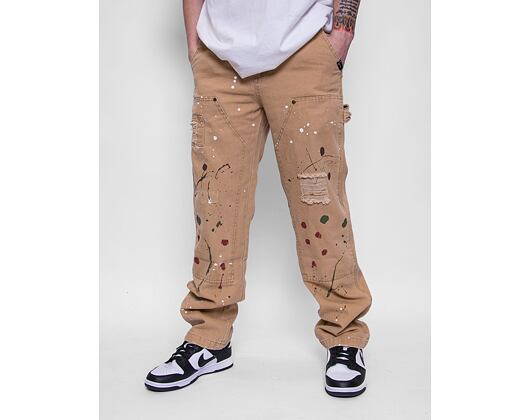 Hose Karl Kani OG Washed Cargo Pants sand