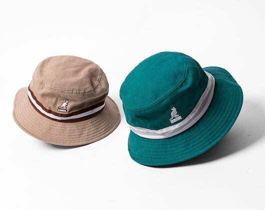 Hut Kangol Stripe Lahinch Turf Green