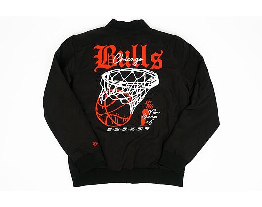 Jacke New Era x Adam Wave Chicago Bulls Tribute Bomber Black / Red