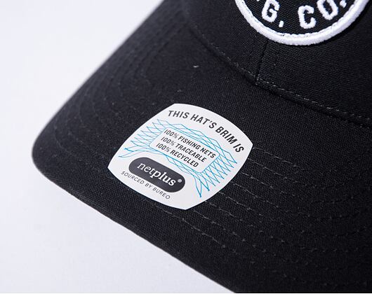 Kappe Brixton Crest X MP Mesh Cap - Black/Black