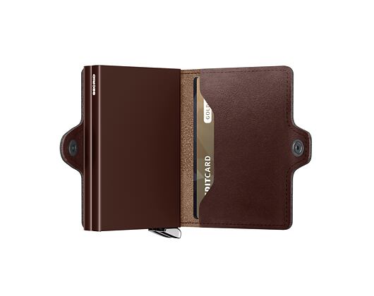Geldbörse Secrid - Premium Twinwallet Dusk Dark Brown