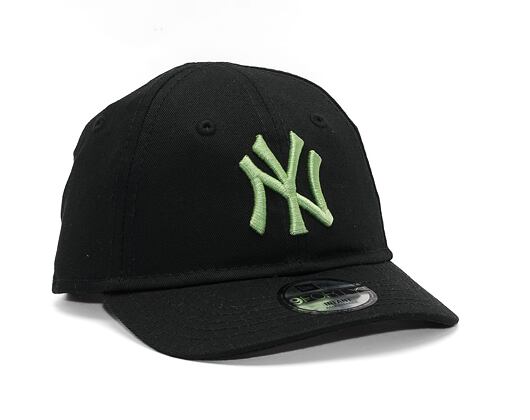 Kinder Kappe New Era 9FORTY Kids MLB League Essential - NY Yankees - Black / Bright Green