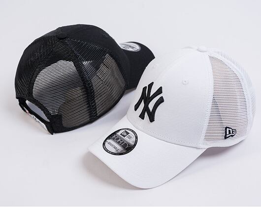 Kappe New Era 9FORTY Trucker MLB Home Field - NY Yankees - White / Black
