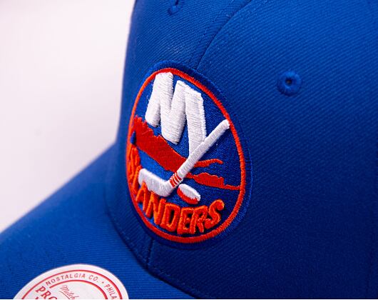 Kappe Mitchell & Ness NHL Team Ground 2.0 Pro Snapback New York Islanders Blue