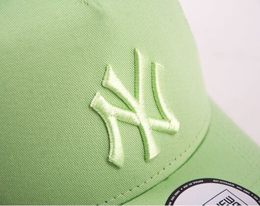 Kappe New Era 9FORTY A-Frame Trucker MLB Tonal Mesh - NY Yankees - Bright Green