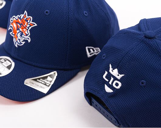 Kappe NEW ERA 9FIFTY Stretch-Snap Diamond Era Prague Lions Dark Royal