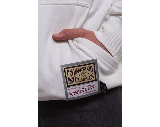 Mitchell & Ness NBA Cream Kapuzenpullover Bulls Off White