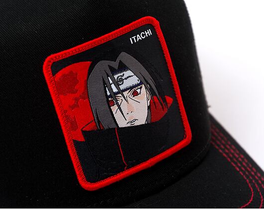 Kappe Capslab - Trucker Naruto - Itachi Uchiha - Black / Burgundy