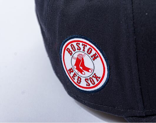 Kappe New Era 9FORTY MLB Team Side Patch Boston Red Sox Navy / Scarlet
