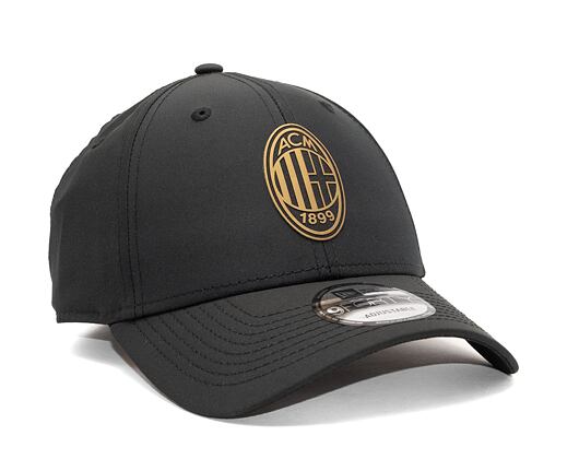 Kappe New Era - Black & Gold 9FORTY - AC Milan - Black