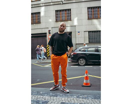 Trainerhose Kappa 222 BANDA RASTORIAI SLIM Orange Rust-White-Green Dusty