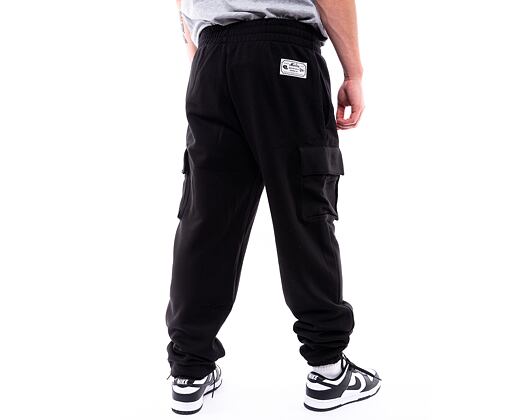 Trainerhose New Era Cargo Joggers Black / White