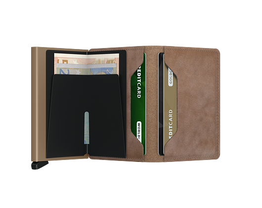 Geldbörse Secrid Slimwallet Vintage Taupe