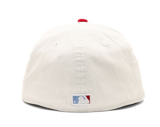 Kappe New Era 59FIFTY MLB Cord - NY Yankees - Off White / Red / Copen Blue