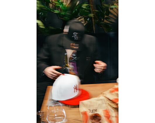 Kappe New Era 59FIFTY MLB Cord - NY Yankees - Off White / Red / Copen Blue