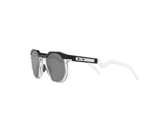 Sonnenbrille Oakley HSTN MtBlk/Clr w/ Prizm Black Polar