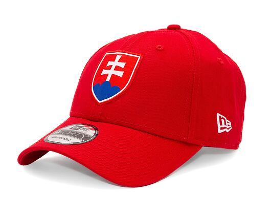 Kappe New Era 9FORTY National Team - Slovakia Scarlet