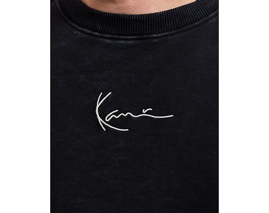 Pullover Karl Kani KK Woven Signature Block OS Crew brown/light yellow/sand