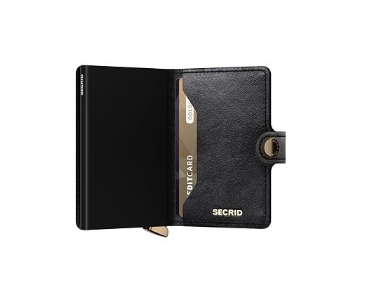 Geldbörse Secrid - Miniwallet Emboss Diamond Premium - Black