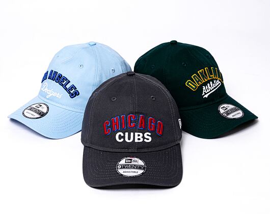 Kappe New Era 9TWENTY MLB Wordmark Chicago Cubs - Graphite