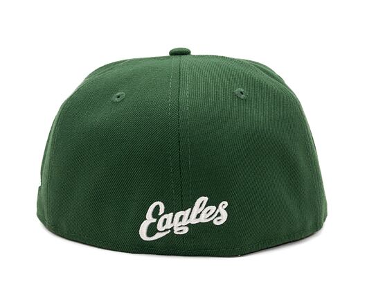 Kappe New Era - 59FIFTY League Basic - Prague Eagles - Dark Green