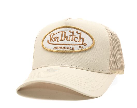 Kappe Von Dutch Boston Trucker Cream/White