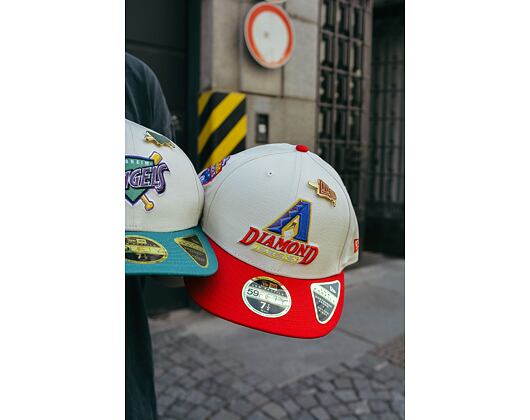 Kappe New Era 59FIFTY Low Profile "Melted Cream" Pin - Arizona Diamondbacks - Cream