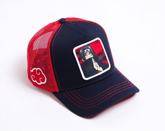 Kappe Capslab Naruto Trucker - Itachi -Red / Navy