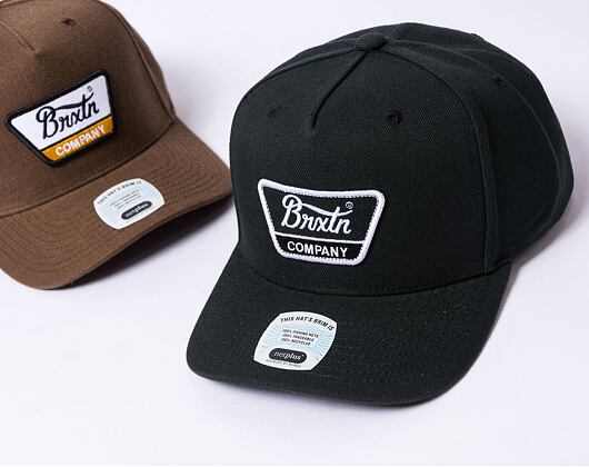 Kappe Brixton Linwood C Netplus MP Snapback - Black/White