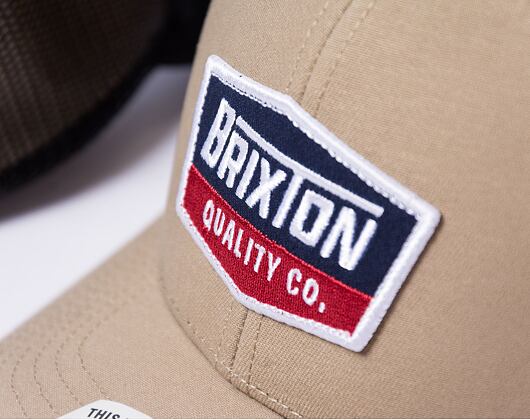 Kappe Brixton Regal Netplus MP Trucker Hat - Khaki/Khaki