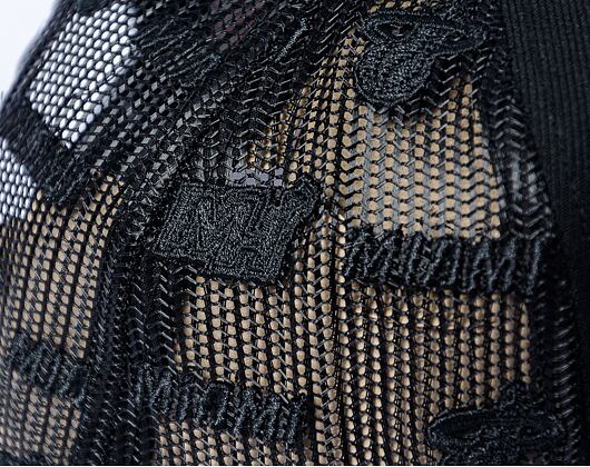 Kappe Mitchell & Ness - NBA Monogram Trucker Miami Heat Black