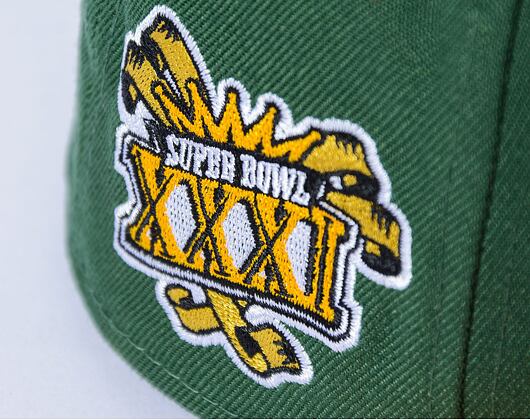 Kappe New Era -59FIFTY NFL Visor Clip - Green Bay Packers - Dark Green