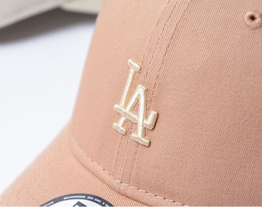 Kappe New Era - 9FORTY Summer Washed - LA Dodgers - Camel / Off White